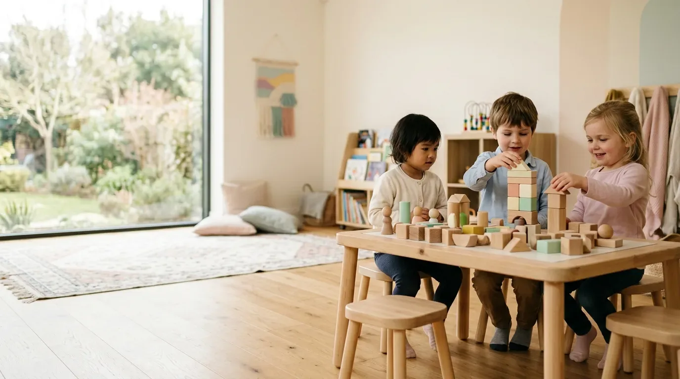 Dzieci podczas zajęć w przedszkolu SUPERKIDS przy ul. Stoczniowców w Rumi